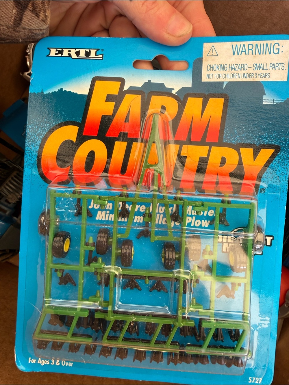 Farm Country Green Mini Plow Toy - Kids